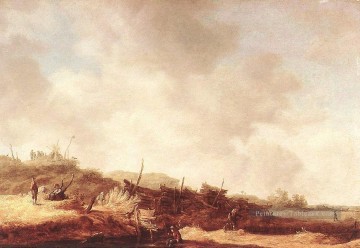 Dunes 2 Jan van Goyen Peinture à l'huile